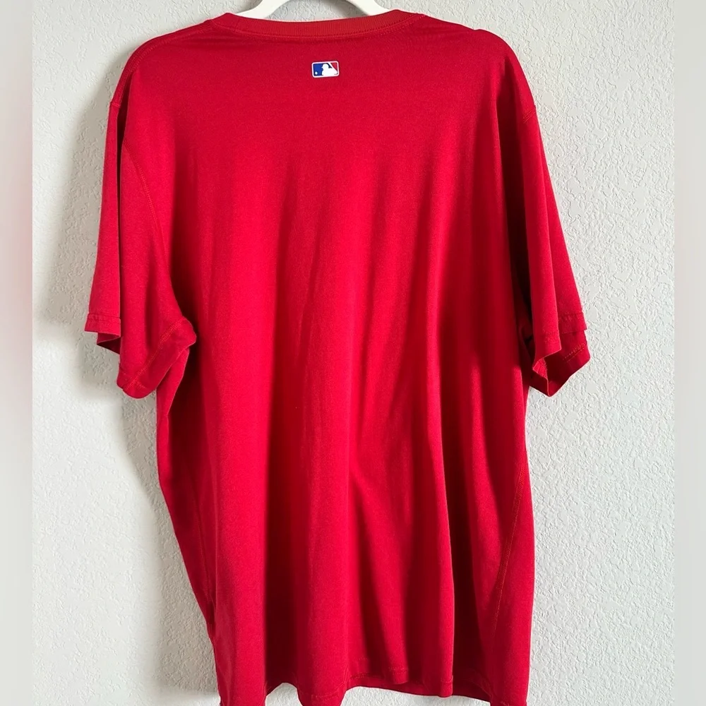 Nike Red Dri-FIT Texas Rangers Shirt